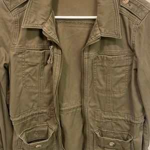 Army green jacket